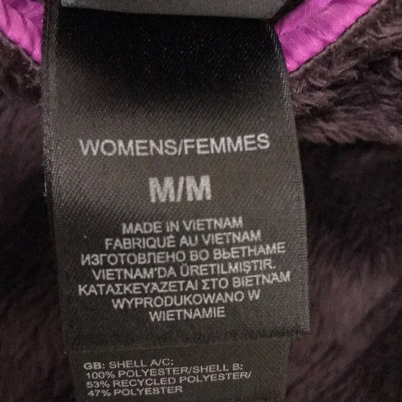 The North Face Mossbud Reversible Vest Purple - Picture 13 of 16